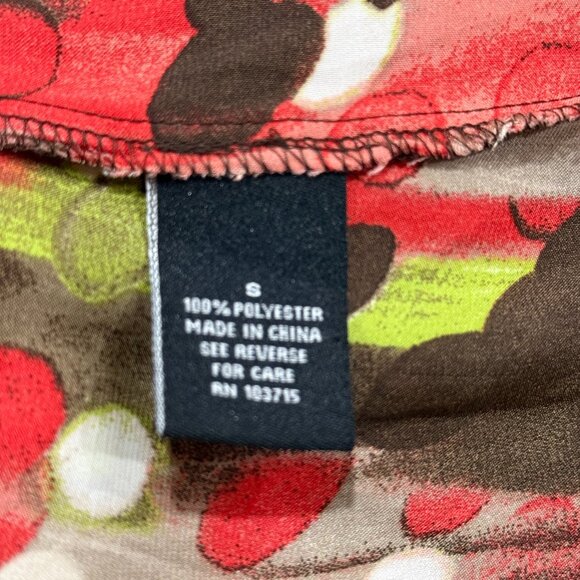 Zac & Rachel Women’s Tie Front Blouse Dots (Small) - Picture 4 of 4